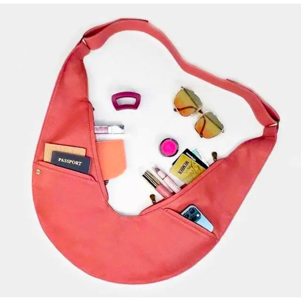 NWOT SASH Mountain Rose Sling Leather Purse